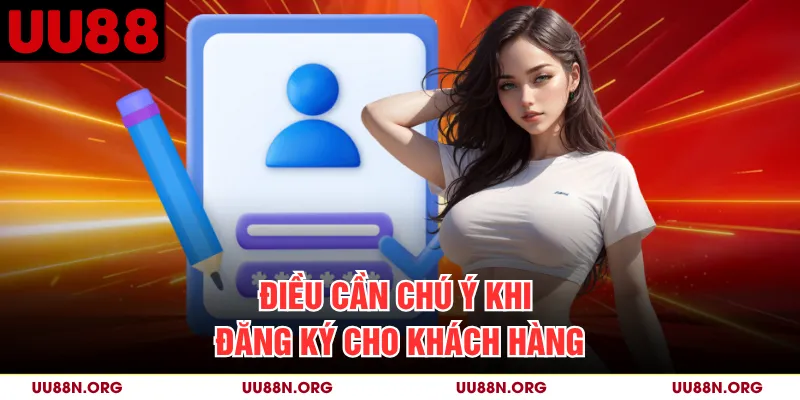 Những thông tin nên kiểm tra trước khi gửi biểu mẫu đăng ký.