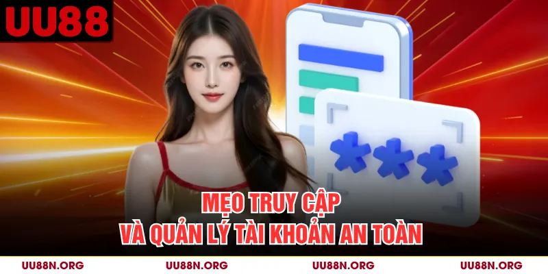 Cách quản lý thiết bị, mật khẩu và phiên truy cập tài khoản.