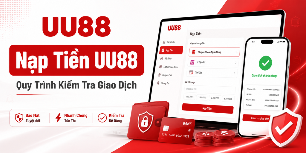 Nạp Tiền UU88 – Quy Trình Kiểm Tra Giao Dịch