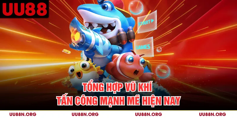 Các loại vũ khí có cách sử dụng và mức tiêu hao riêng theo từng phiên bản trò chơi.