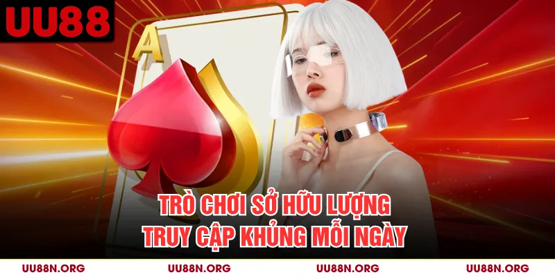Trò chơi sở hữu lượng truy cập khủng mỗi ngày