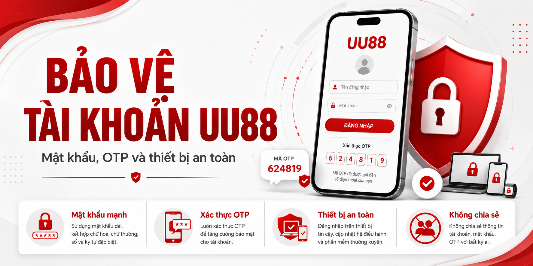 Bảo vệ tài khoản UU88