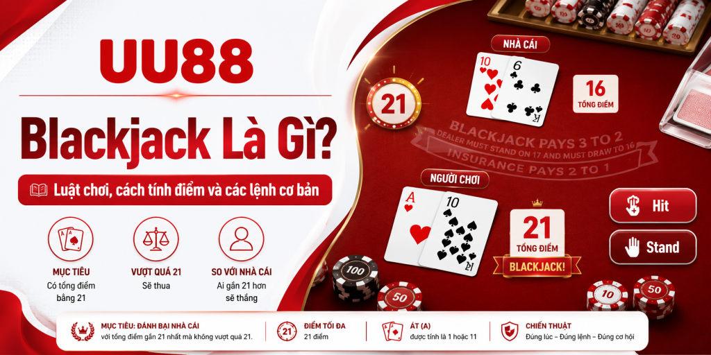 Blackjack Là Gì? Luật Chơi, Cách Tính Điểm Và Các Lệnh