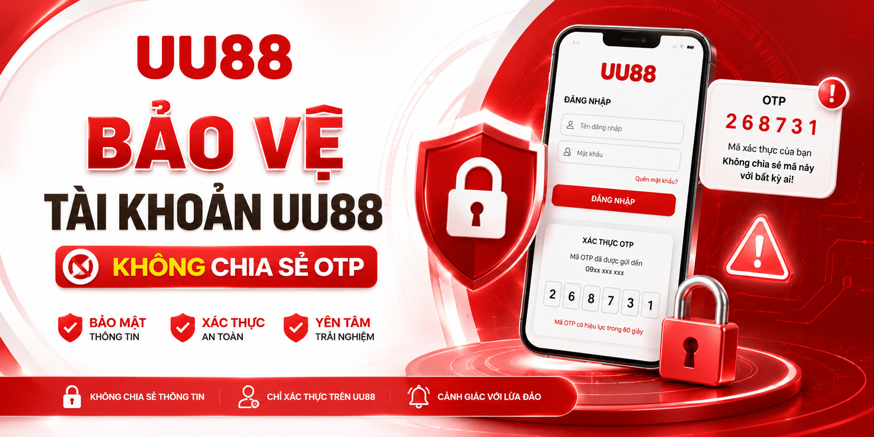 Cách bảo vệ tài khoản UU88