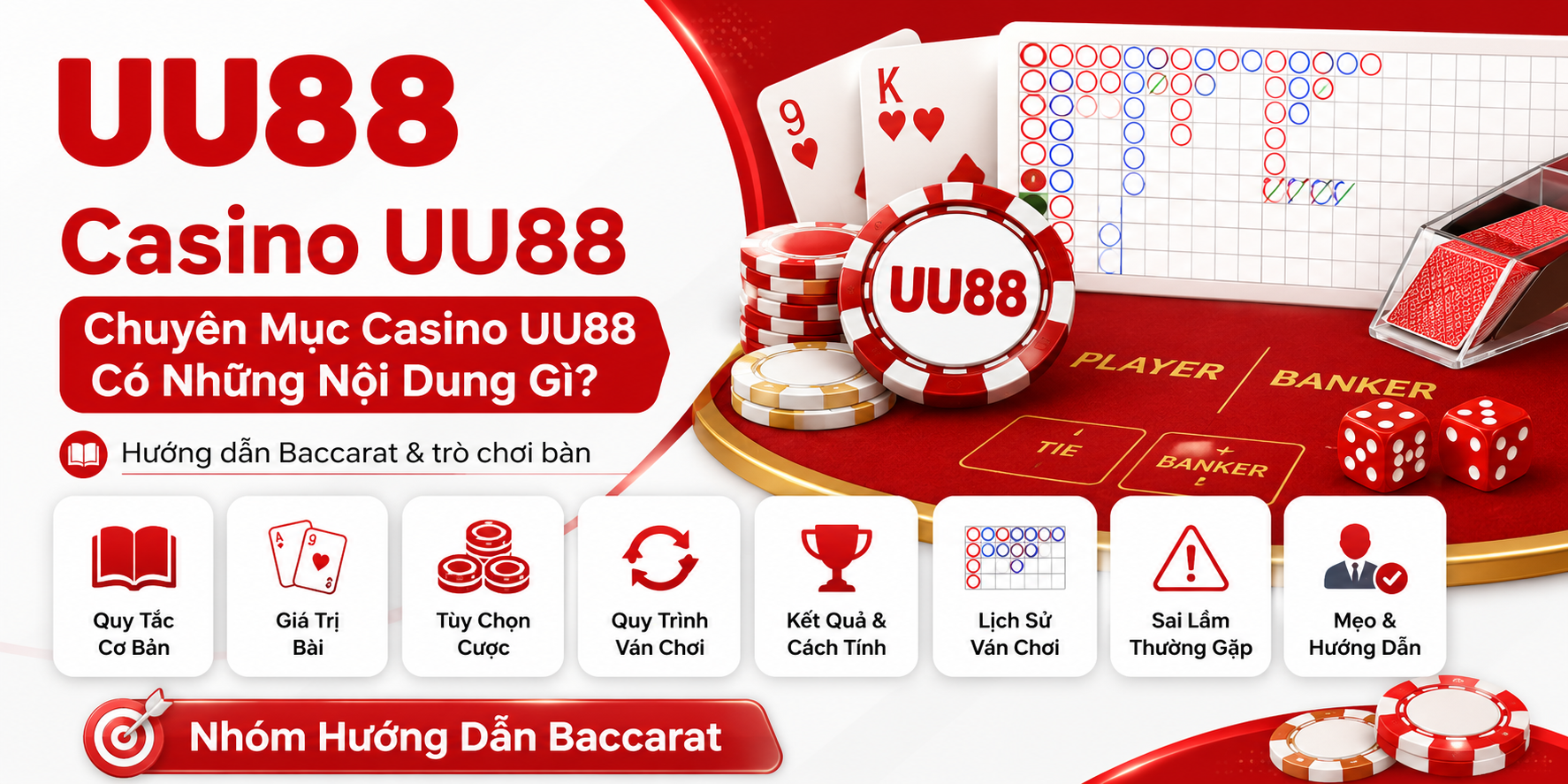 Casino UU88 có những nội dung gì ?