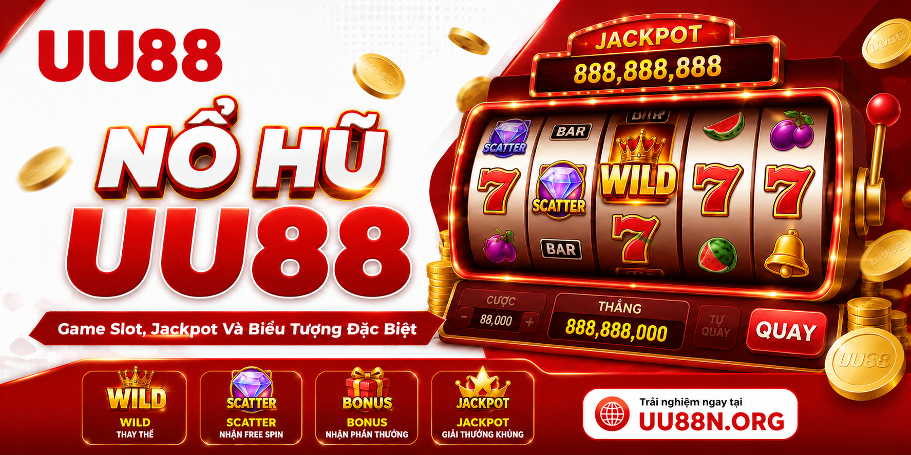 Nổ hũ UU88 có những gì